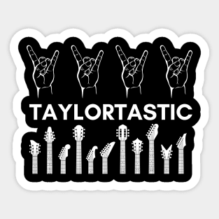 Taylorstastic Black metal cool Sticker